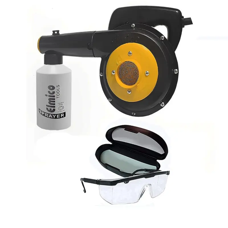 Elmico Air Blower Cum Sanitizer Sprayer Machine With Goggle And 6 Month Warranty(EB3+Sanitizer+Goggle) 
